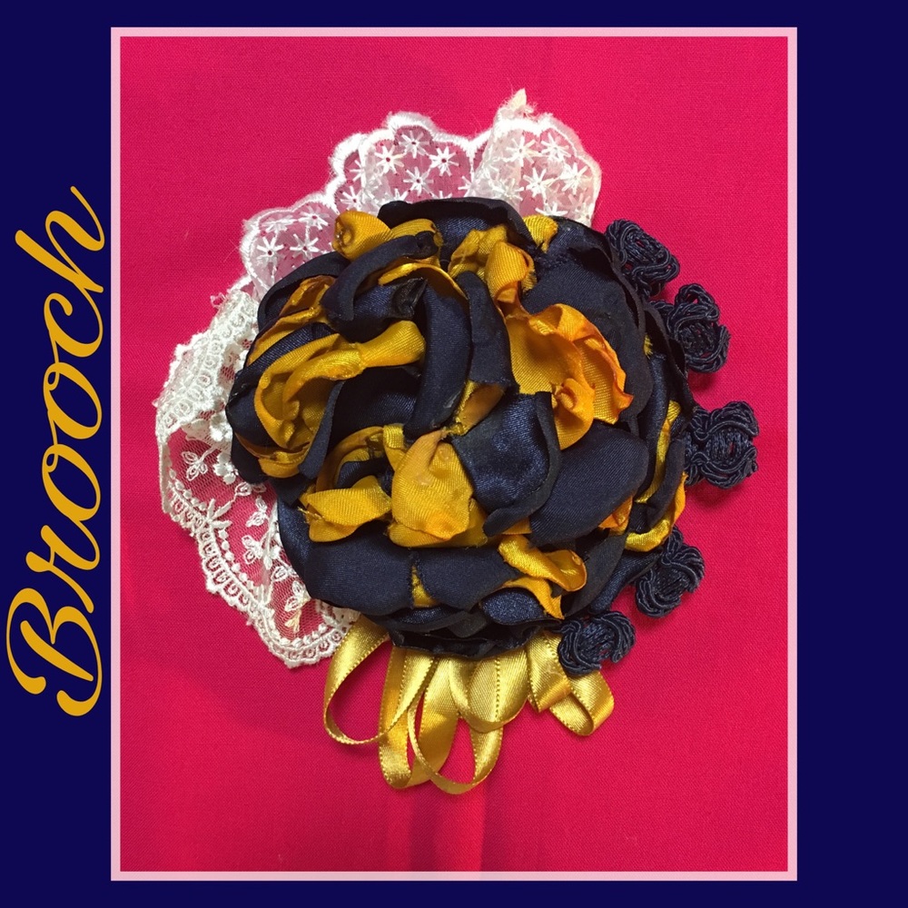 Fabric Brooch